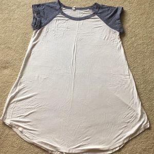 Maternity baseball T